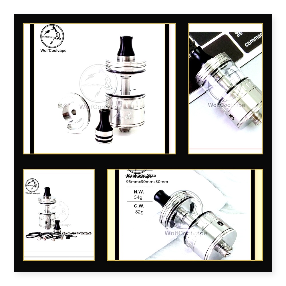 Vaping Air - Wolfcoolvape NOLA RTA 22mm Rebuildable Tank