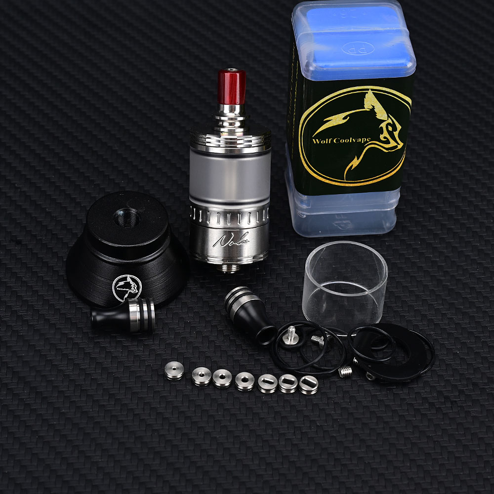 Wolfcoolvape NOLA RTA Rebuilda - Vaping Air recension och pris
