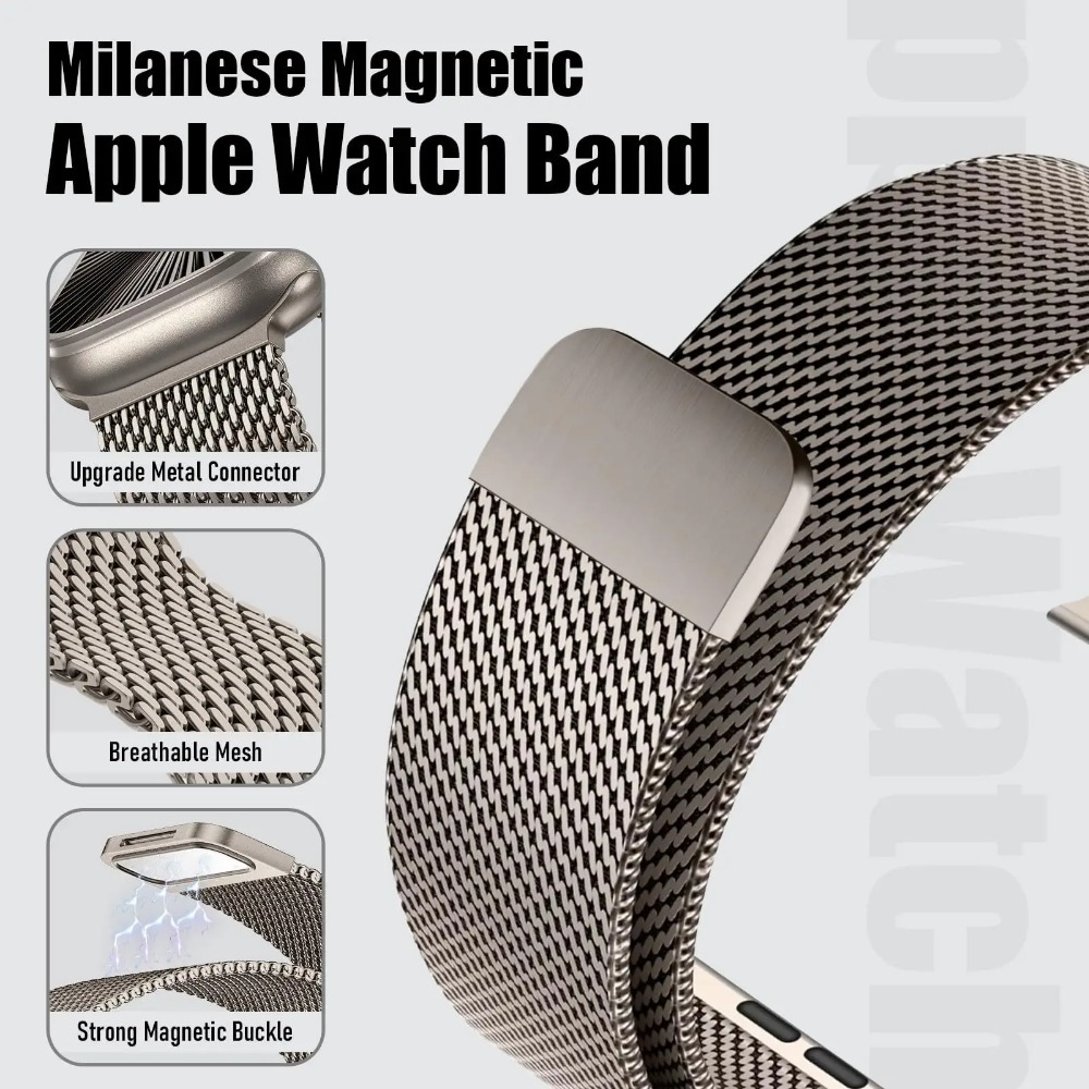 Steel Mesh Milanese Strap For  - Mesh Coil Strip recension och pris