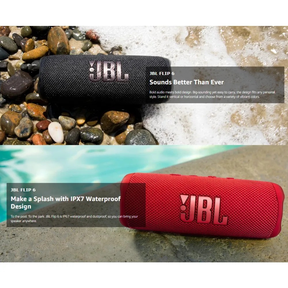 JBL FLIP6 Outdoor Bluetooth Sp - Jbl Speaker Flip 6 recension och pris